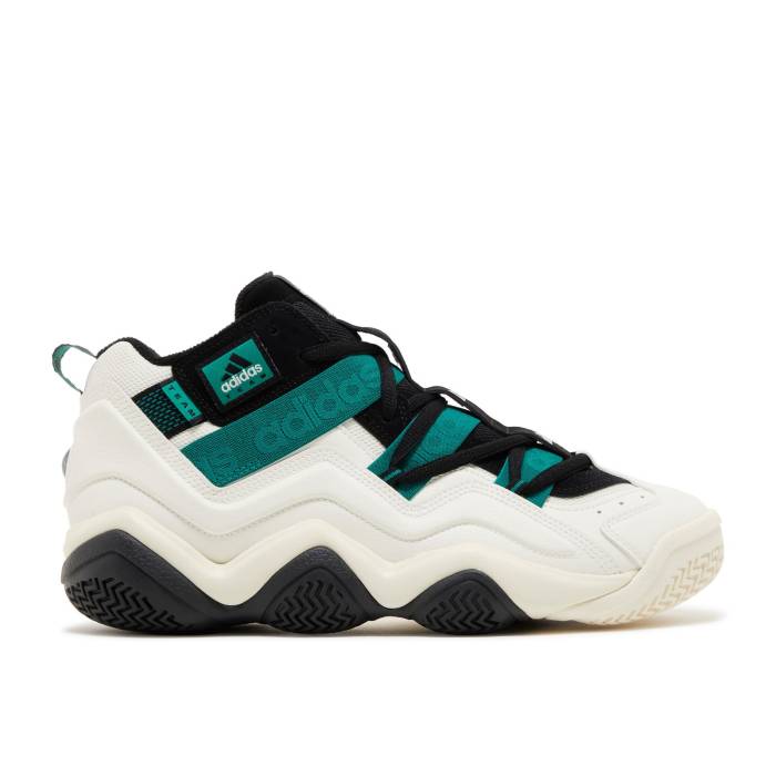 アディダス Adidas 【 Top Ten 2000 \u0027Off White Dark Teal\u0027 Men Off White/Core Black/Silver Metallic 】 白いこと 白いこと メンズ 白いこと 白いこと 中核グループ 黒いこと 黒いこと Silver しろがね色・しろがね色