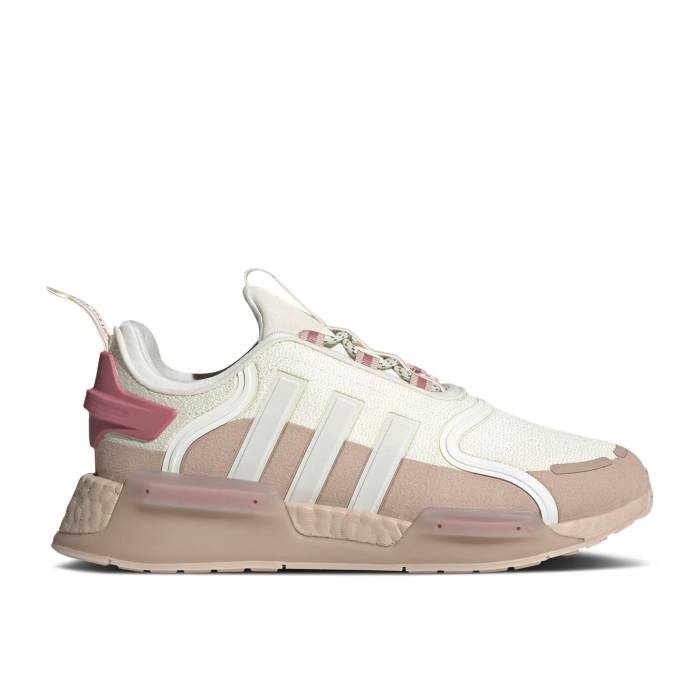 アディダス Adidas 【 Wmns Nmd_R1 V3 'Off White Wonder Taupe' Women Off White/Wonder Taupe/Pink Strata 】 白色 ホワイト レディース 白色 ホワイト pink ピンク