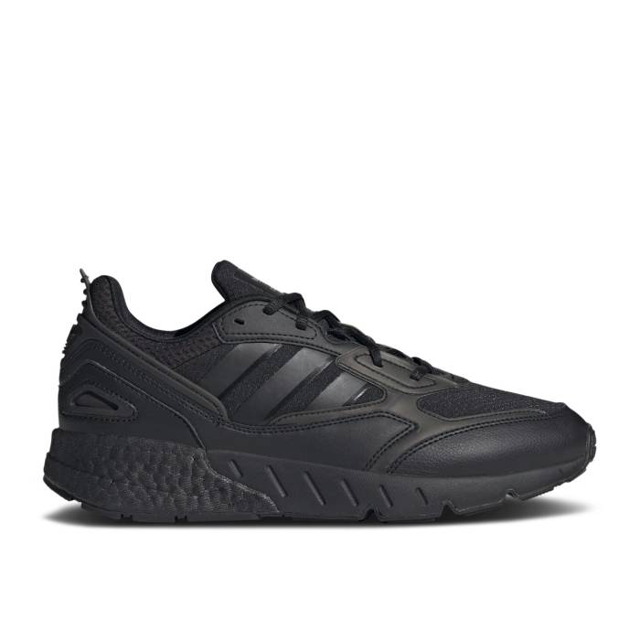 アディダス Adidas 【 Zx 1K Boost 2.0 \u0027Double Black\u0027 Men Core Black/Core Black/Cloud White 】 ブースト メンズ 中核グループ 黒いこと 黒いこと 白いこと 白いこと