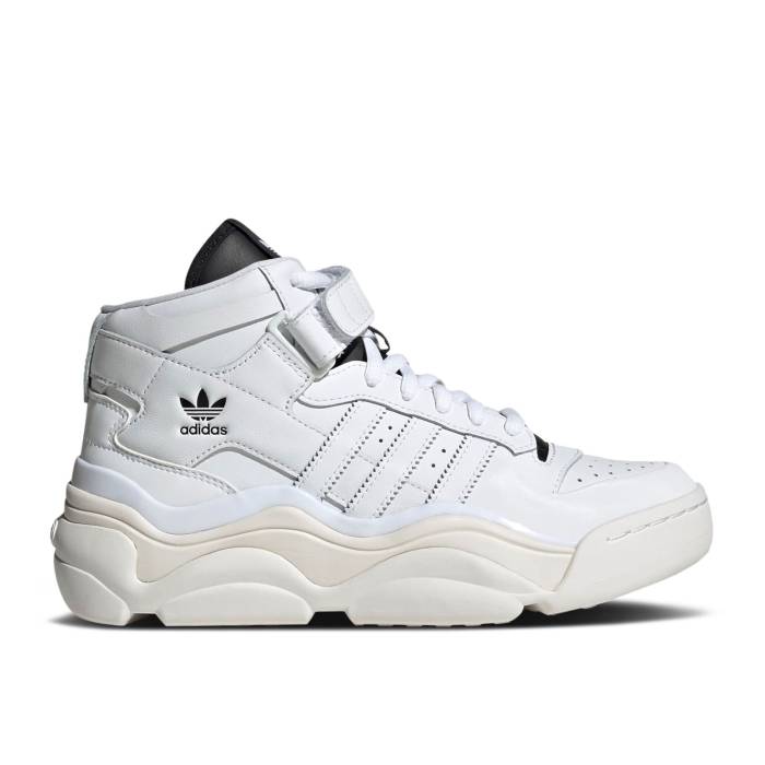 アディダス Adidas 【 Wmns Forum Millencon \u0027White Black\u0027 Women Cloud White/Cloud White/Core Black 】 討論会 レディース 白いこと 白いこと 中核グループ 黒いこと 黒いこと