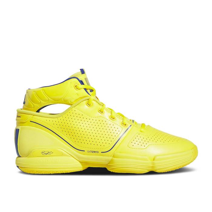 アディダス Adidas 【 Adizero Rose 1 Restomod 'All-Star' 2023 Men Team Yellow/Royal Blue/Team Yellow 】 アディゼロ Rose ローズ メンズ Team チーム yellow 黄色・イエロー 青色 ブルー｜スニケス