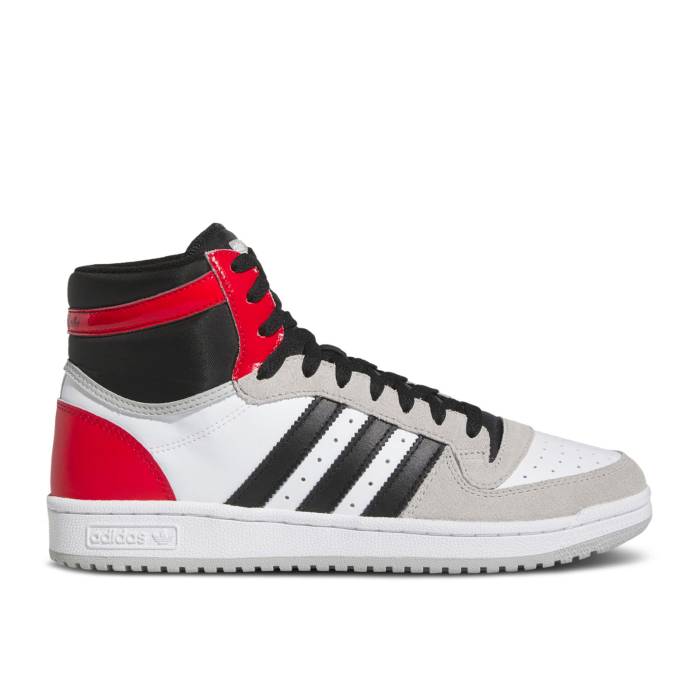 アディダス Adidas 【 Top Ten Rb 'Grey Scarlet' Men Supplier Colour/Core Black/Better Scarlet 】 メンズ コア 黒色 ブラック