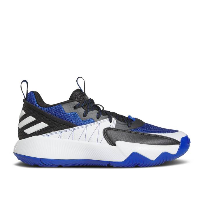 アディダス Adidas 【 Dame Certified Extply 2.0 Royal Blue White Men Royal Blue/Cloud White/Core Black 】 青色 ブルー メンズ 青色 ブルー 白色 ホワイト コア 黒色 ブラック