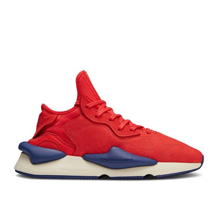 アディダス Adidas 【 Y-3 Kaiwa 'Lush Red Unity Ink' Men Unity Ink/Lush Red/Off White 】 Red 赤・レッド メンズ Red 赤・レッド 白色 ホワイト