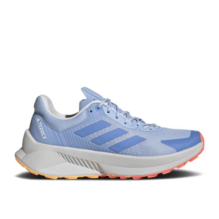 アディダス Adidas 【 Wmns Terrex Soulstride Flow 'Blue Dawn Coral Fusion' Women Blue Dawn/Blue Fusion/Coral Fusion 】 フローレス レディース 青色 ブルー Fusion フュージョン