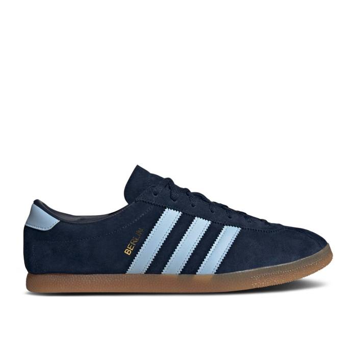 アディダス Adidas 【 Berlin \u0027Navy Vision Blue\u0027 Men Collegiate Navy/Vision Blue/Off White 】 メンズ 紺色 米国海軍 青碧 青碧 白いこと 白いこと