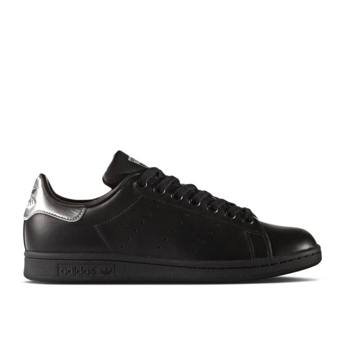 アディダス Adidas 【 Wmns Stan Smith \u0027Black Silver\u0027 Women Core Black/Core Black/Supplier Color 】 レディース 中核グループ 黒いこと 黒いこと