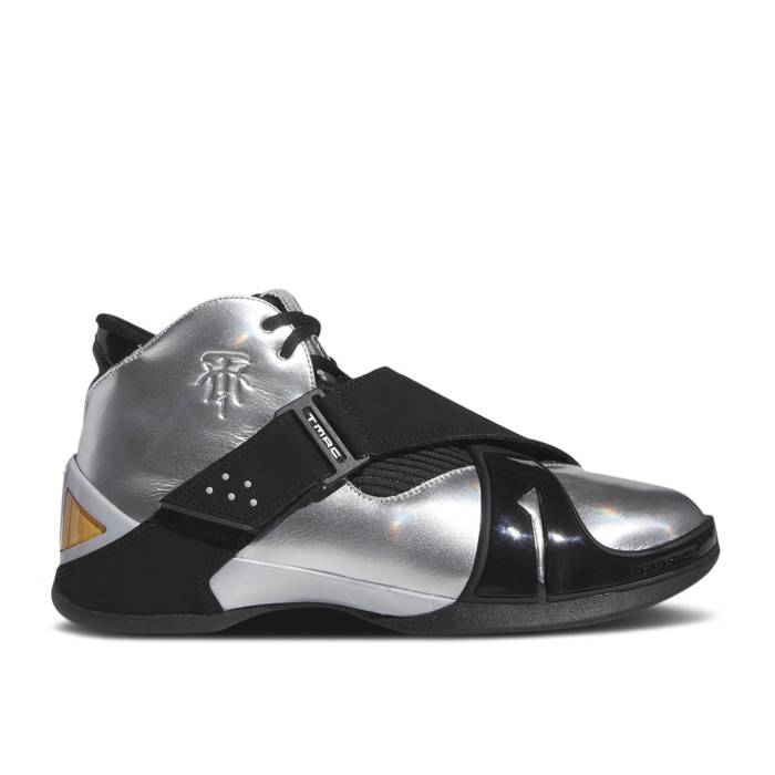 アディダス Adidas 【 T-Mac 5 \u002713 In 33\u0027 Men Metallic Silver/Core Black/Footwear White 】 メンズ Silver しろがね色・しろがね色 中核グループ 黒いこと 黒いこと 白いこと 白いこと