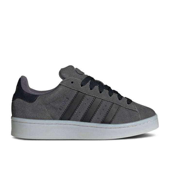 アディダス Adidas 【 Campus 00S J 'Grey Black' Youth Grey Six/Core Black/Grey Six 】 キャンパス ジュニア キッズ 灰色 グレー コア 黒色 ブラック｜スニケス