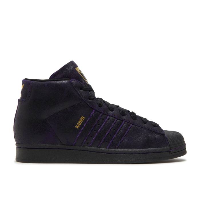 アディダス Adidas 【 Kader Sylla X Pro Model Adv 'Black Dark Purple' Men Core Black/Core Black/Dark Purple 】 プロ メンズ コア 黒色 ブラック Purple 紫・パープル 37,505円