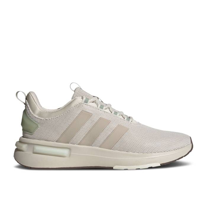 アディダス Adidas 【 Racer Tr23 \u0027Aluminium Silver Green\u0027 Men Aluminium/Wonder Beige/Silver Green 】 Silver しろがね色・しろがね色 メンズ ベージュ Silver しろがね色・しろがね色 green 緑・緑であること