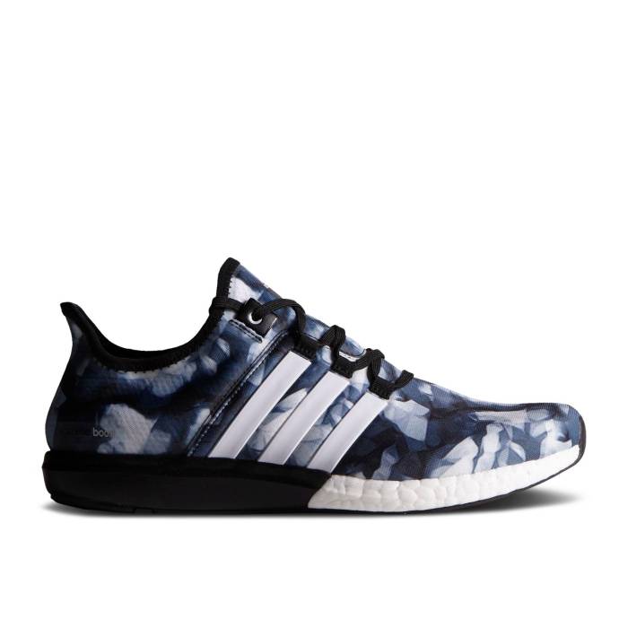アディダス Adidas 【 Climachill Gazelle Boost \u0027Acid Wash - Black Solar Blue\u0027 Men Core Black/Footwear White/Solar Blue 2 】 ガゼル ブースト 黒いこと 黒いこと メンズ 中核グループ 黒いこと 黒いこと 白いこと 白いこと 青み 青色