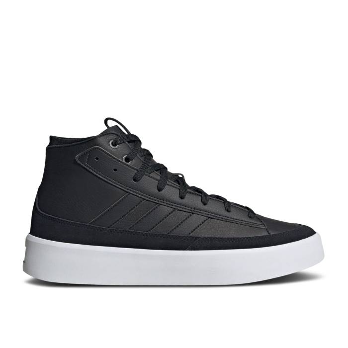 アディダス Adidas 【 Znsored High 'Black Grey' Men Core Black/Core Black/Grey Six 】 ハイ メンズ コア 黒色 ブラック 灰色 グレー｜スニケス