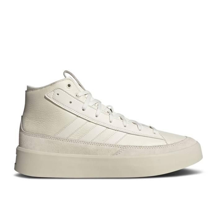 アディダス Adidas 【 Znsored High 'Wonder Beige' Men Off White/Off White/Wonder Beige 】 ハイ メンズ 白色 ホワイト ベージュ｜スニケス