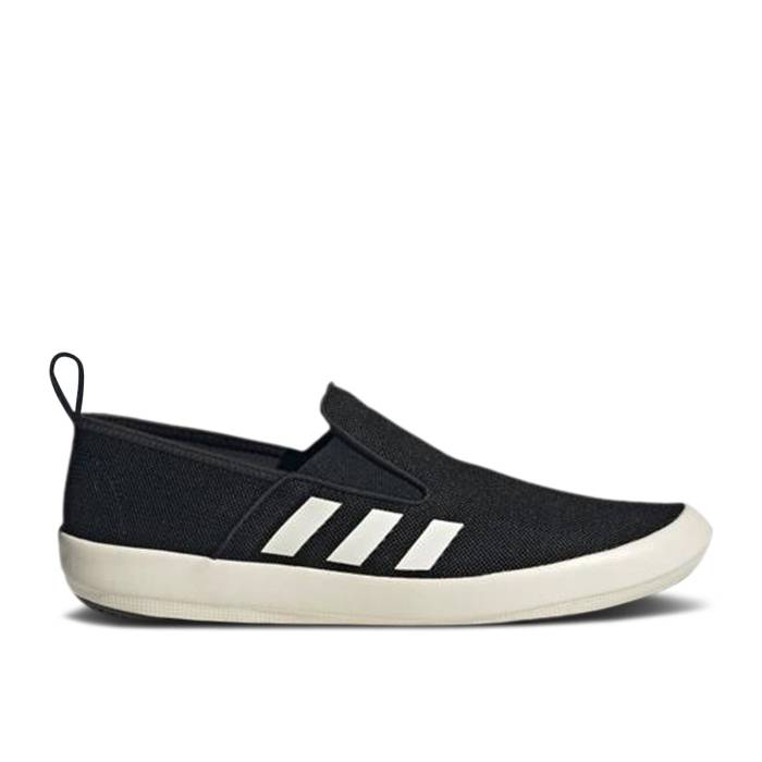 アディダス Adidas 【 Terrex B Slip-On Dlx \u0027Black Chalk White\u0027 Men Core Black/Chalk White/Core Black 】 slip-on スリッポン メンズ 中核グループ 黒いこと 黒いこと 白いこと 白いこと