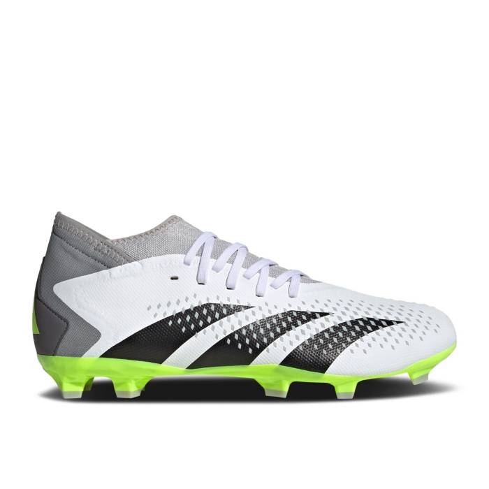 アディダス Adidas 【 Predator Accuracy.3 Fg 'Crazyrush Pack' Men Cloud White/Core Black/Lucid Lemon 】 プレデター メンズ 白色 ホワイト コア 黒色 ブラック