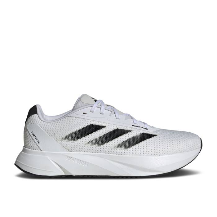 アディダス Adidas 【 Duramo Sl \u0027White Black\u0027 Men Cloud White/Core Black/Grey Five 】 メンズ 白いこと 白いこと 中核グループ 黒いこと 黒いこと 薄墨色 薄墨色