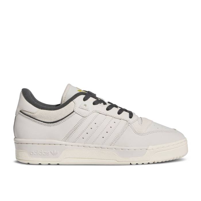 アディダス Adidas 【 Rivalry 86 Low 2.5 \u0027Talc Carbon\u0027 Men Talc/Carbon/Cream White 】 メンズ 炭素 皮膚軟化剤 白いこと 白いこと