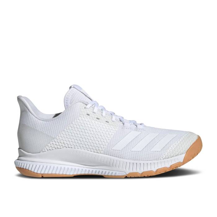 アディダス Adidas 【 Wmns Crazyflight Bounce 3 \u0027White Gum\u0027 Women Cloud White/Cloud White/Gum 】 バウンス レディース 白いこと 白いこと