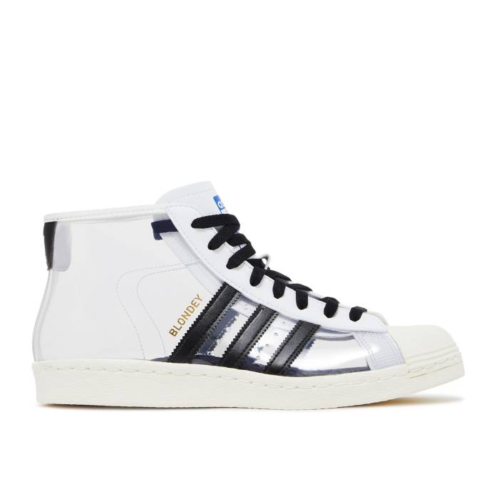 アディダス Adidas 【 Blondey Mccoy X Pro Model Adv \u0027Clear\u0027 Men Cloud White/Core Black/Off White 】 労働者階級 メンズ 白いこと 白いこと 中核グループ 黒いこと 黒いこと