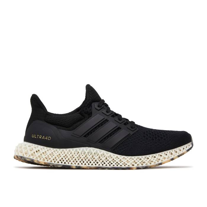アディダス Adidas 【 Ultra 4D \u0027Black Gold Metallic\u0027 Men Core Black/Core Black/Gold Metallic 】 ultra ウルトラ ゴールド メンズ 中核グループ 黒いこと 黒いこと ゴールド