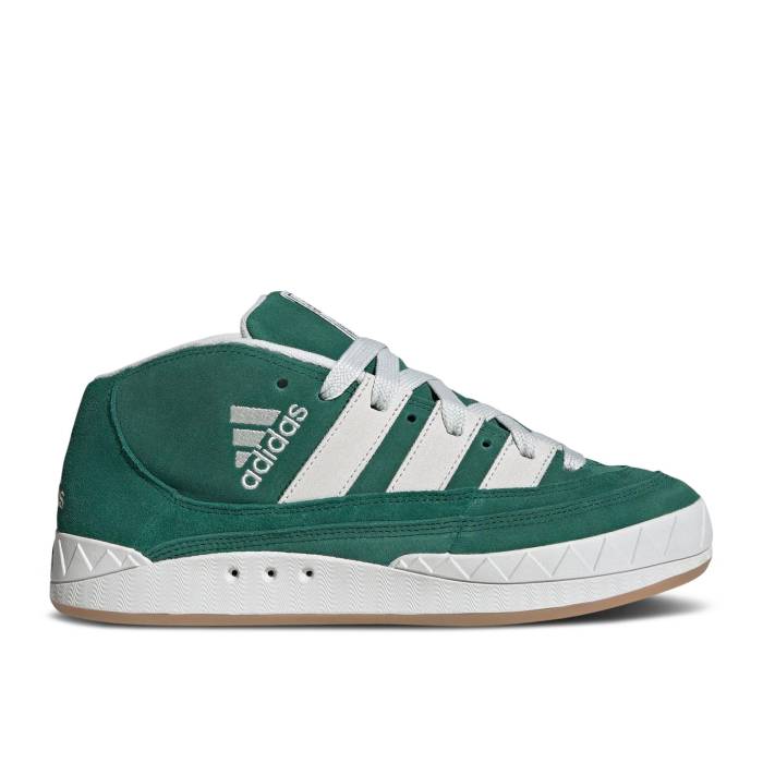 アディダス Adidas 【 Atmos X Adimatic Mid \u0027Collegiate Green\u0027 Men Collegiate Green/Crystal White/Gum3 】 ミッド メンズ green 緑・緑であること 白いこと 白いこと