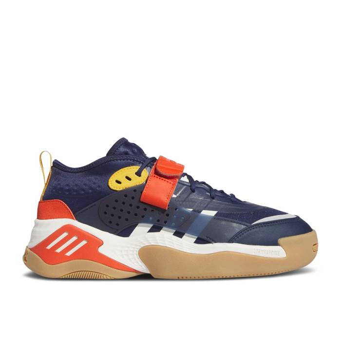 アディダス Adidas 【 Streetball 3 'Team Navy Preloved Red' Men Team Navy Blue/Off White/Preloved Red 】 Streetball ストリートボール 紺色 ネイビー メンズ Team チーム 紺色 ネイビー 青色 ブルー 白色 ホワイト Red|スニケス