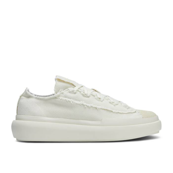 アディダス Adidas 【 Y-3 Nizza Low \u0027Worn-In - Off White\u0027 Men Off White/Off White/Off White 】 メンズ 白いこと 白いこと