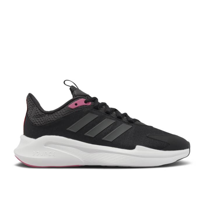 アディダス Adidas 【 Wmns Alphaedge+ \u0027Black Pink Fusion\u0027 Women Core Black/Grey Six/Pink Fusion 】 pink サクラ色 レディース 中核グループ 黒いこと 黒いこと 薄墨色 薄墨色 pink サクラ色 Fusion 核融合反応