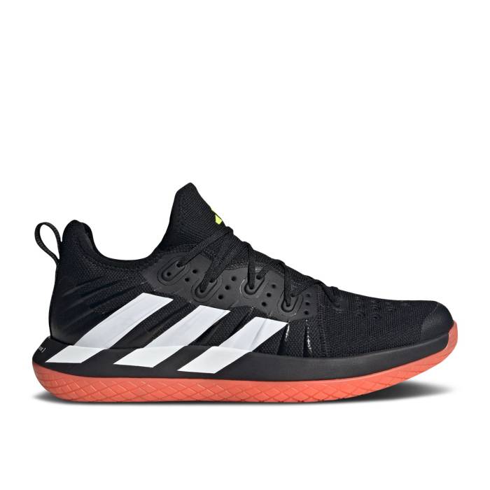 アディダス Adidas 【 Stabil Next Gen 'Black Orange' Men Core Black/Cloud White/Lucid Lemon 】 メンズ コア 黒色 ブラック 白色 ホワイト