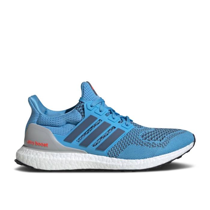 アディダス Adidas 【 Ultraboost 1.0 \u0027Blue Burst\u0027 Men Semi Blue Burst/Preloved Ink/Solar Red 】 メンズ 青碧 青碧 はち切れる Red 赤・赤いこと