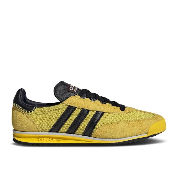 アディダス Adidas 【 Wales Bonner X Sl 76 \u0027Yellow\u0027 Men Yellow/Bold Orange/Core Black 】 メンズ yellow 黄味がかった・黄色 orange 橙・オレンジ色 中核グループ 黒いこと 黒いこと