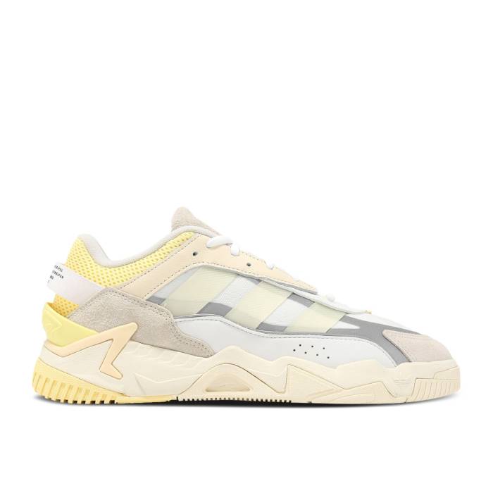 アディダス Adidas 【 Niteball 2 \u0027White Almost Yellow\u0027 Men Cloud White/Cloud White/Almost Yellow 】 メンズ 白いこと 白いこと yellow 黄味がかった・黄色