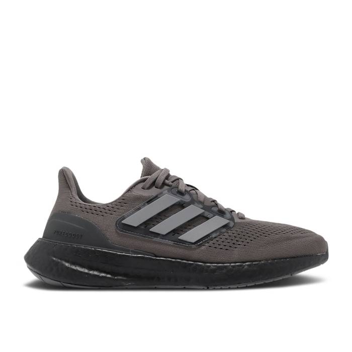 アディダス Adidas 【 Pureboost 23 Charcoal Men Charcoal/Iron Metallic/Core Black 】 メンズ チャコール コア 黒色 ブラック