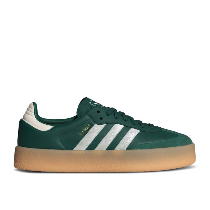 アディダス Adidas 【 Wmns Sambae \u0027Collegiate Green Gum\u0027 Women Collegiate Green/Core White/Gum 】 green 緑・緑であること レディース green 緑・緑であること 中核グループ 白いこと 白いこと