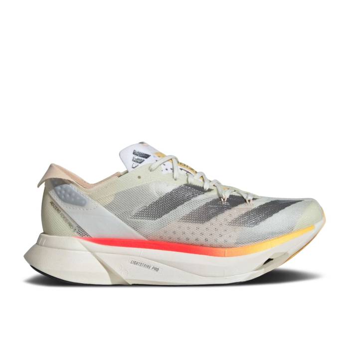 アディダス Adidas 【 Wmns Adizero Adios Pro 3 'Ivory Pack' Women Ivory/Iron Metallic/Crystal Sand 】 アディゼロ アディオス プロ レディース アイボリー 砂色・サンド