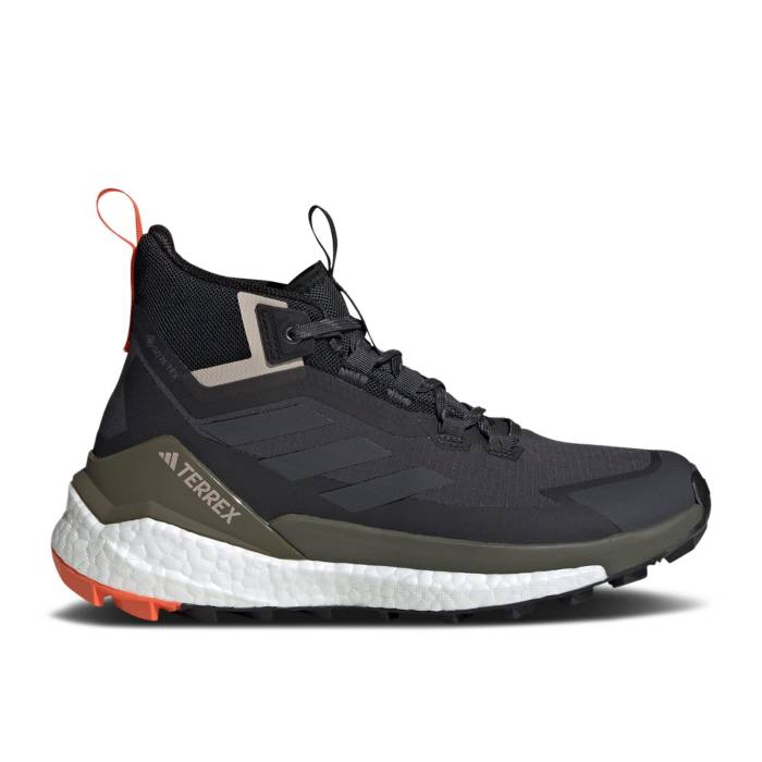 アディダス Adidas 【 Wmns Terrex Free Hiker 2 Gore-Tex \u0027Carbon Grey\u0027 Women Carbon/Grey Six/Core Black 】 無償性 ゴアテックス レディース 炭素 薄墨色 薄墨色 中核グループ 黒いこと 黒いこと