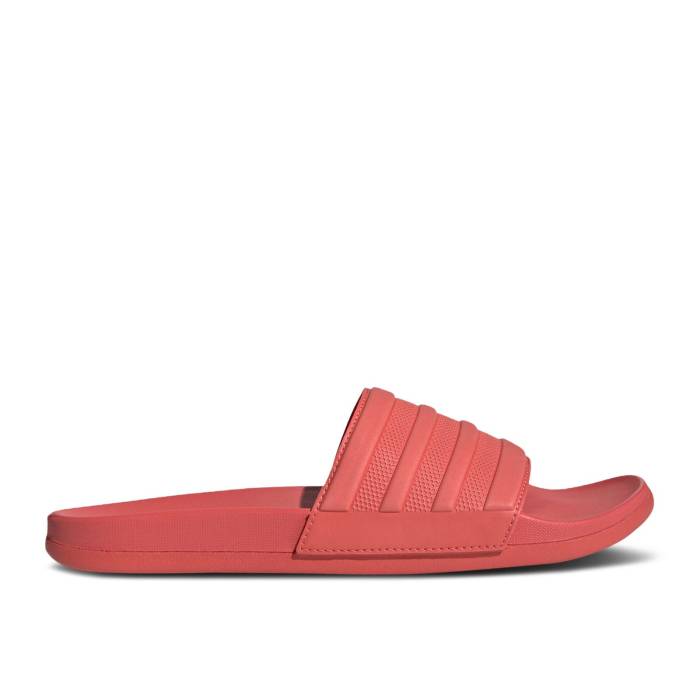 アディダス Adidas 【 Adilette Comfort Slide 'Preloved Scarlet' Men Preloved Scarlet/Preloved Scarlet/Preloved Scarlet 】 アディレッタ Slide サンダル メンズ｜スニケス