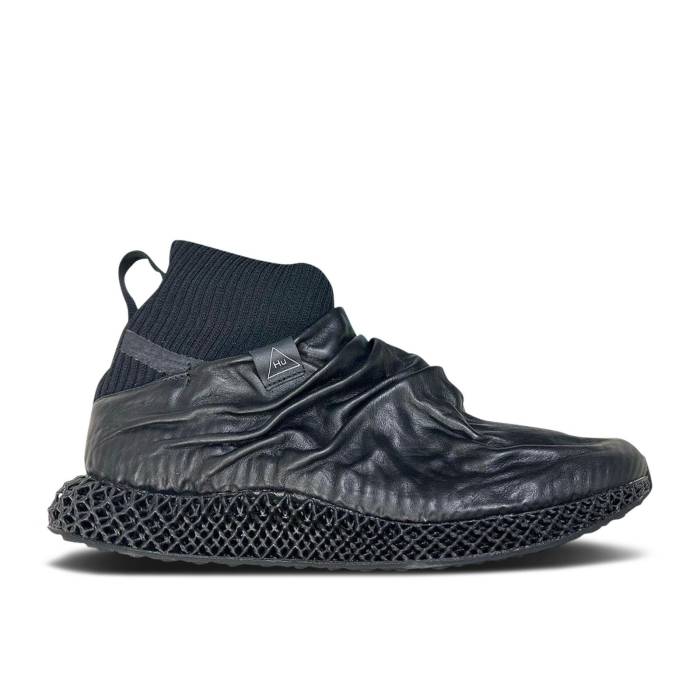 アディダス Adidas 【 Pharrell X Wrink1Ed Leather Hu 'Black' Sample Men Supplier Color/Footwear White/Footwear White 】 レザー メンズ 白色 ホワイト