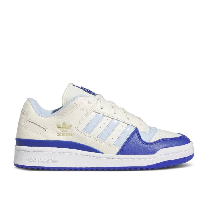 アディダス Adidas 【 Forum Low Cl 'Cream White Lucid Blue' Men Cream White/Clear Sky/Semi Lucid Blue 】 フォーラム 白色 ホワイト メンズ クリーム 白色 ホワイト スカイ 青色 ブルー|スニケス