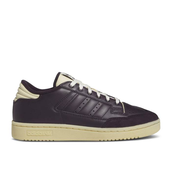 アディダス Adidas 【 Centennial 85 Low \u0027Aurora Black Cream\u0027 Men Aurora Black/Sandy Beige/Cream White 】 黒いこと 黒いこと メンズ 黒いこと 黒いこと ベージュ 皮膚軟化剤 白いこと 白いこと