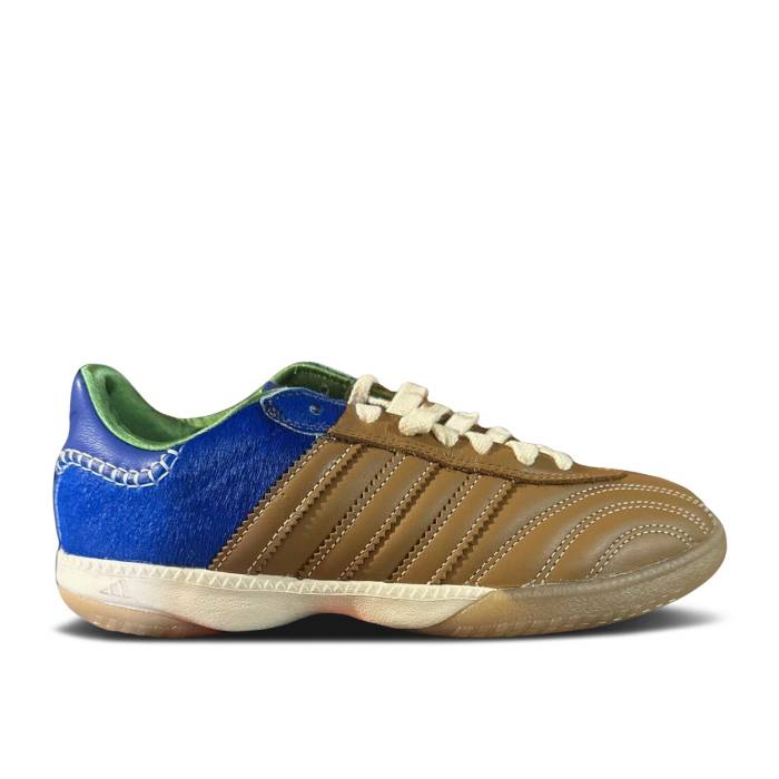 アディダス Adidas 【 Wales Bonner X Samba Millennium 'Nappa Pack - Brown Royal Blue' Men Supplier Color/Supplier Color/Royal Blue 】 サンバ 茶色 ブラウン メンズ 青色 ブルー