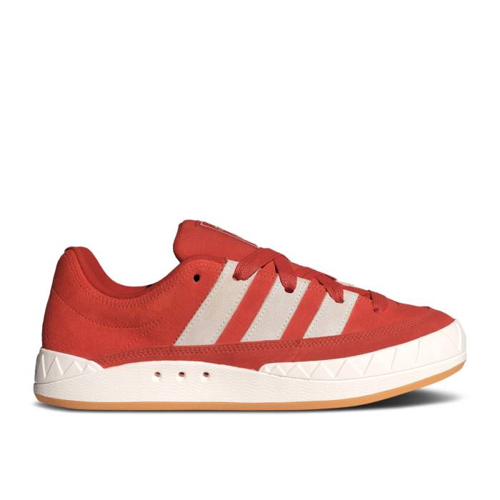 アディダス Adidas 【 Adimatic 'Preloved Red' Men Preloved Red/Core White/Orange 】 メンズ Red 赤・レッド コア 白色 ホワイト orange 橙・オレンジ｜スニケス