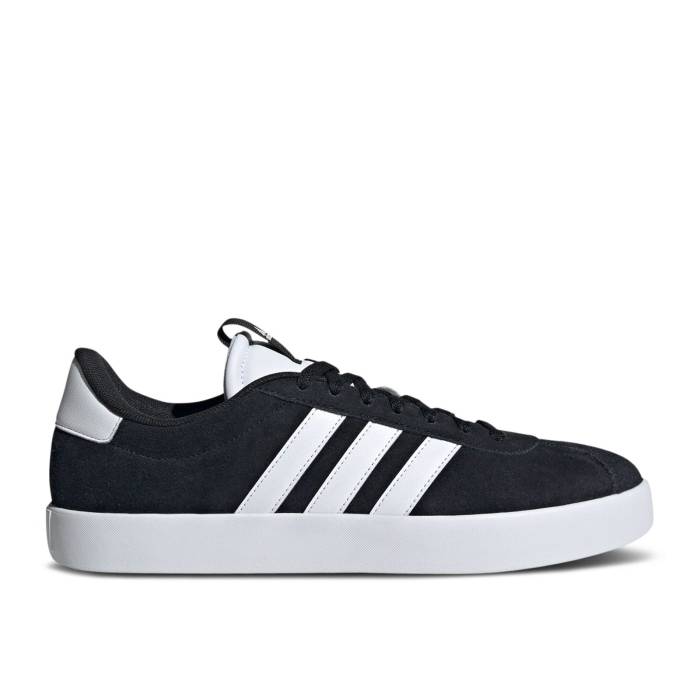 アディダス Adidas 【 Vl Court 3.0 'Black White' Men Core Black/Cloud White/Core Black 】 コート メンズ コア 黒色 ブラック 白色 ホワイト｜スニケス