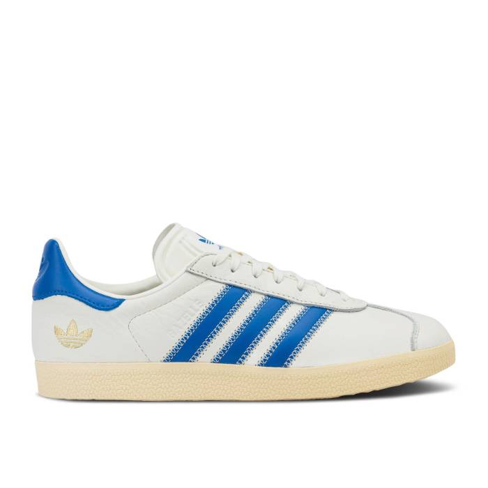 アディダス Adidas 【 Gazelle 'Ivory Bluebird' Shoe Palace Exclusive Men Ivory/Bluebird/Gold Metallic 】 ガゼル メンズ アイボリー ブルーバード ゴールド