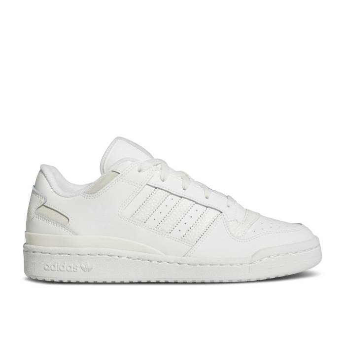 アディダス Adidas 【 Forum Low 塩素 \u0027Core White\u0027 Men Core White/Cloud White/Grey One 】 討論会 メンズ 中核グループ 白いこと 白いこと 薄墨色 薄墨色