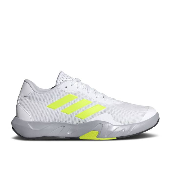 アディダス Adidas 【 Amplimove 'White Lucid Lemon' Men Cloud White/Lucid Lemon/Core Black 】 メンズ 白色 ホワイト コア 黒色 ブラック