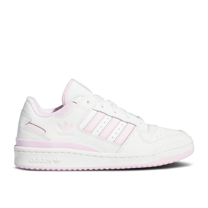アディダス Adidas 【 Wmns Forum Low 塩素 \u0027White Clear Pink\u0027 Women Cloud White/Clear Pink/Cloud White 】 討論会 レディース 白いこと 白いこと pink サクラ色