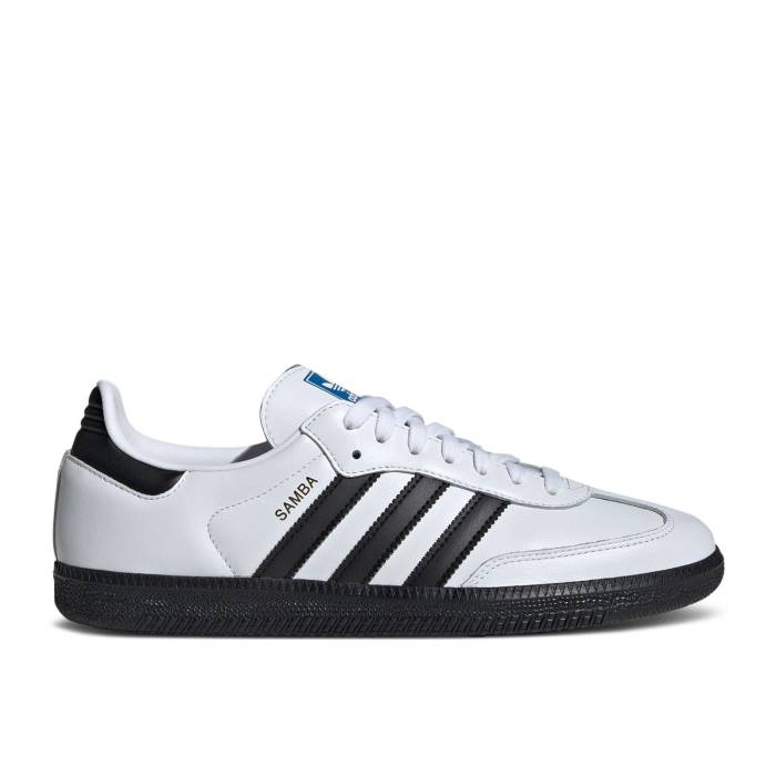 アディダス Adidas 【 Samba Og \u0027White Black\u0027 Men Footwear White/Footwear White/Core Black 】 サンバ メンズ 白いこと 白いこと 中核グループ 黒いこと 黒いこと