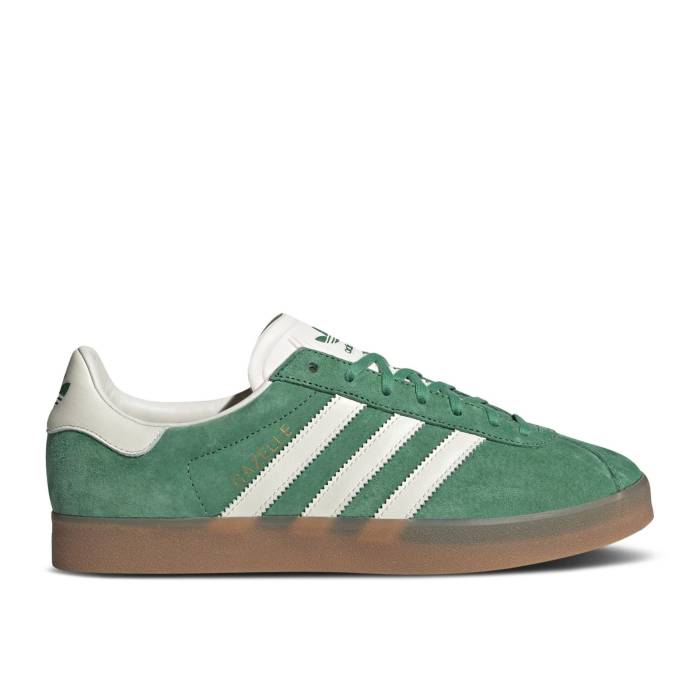 アディダス Adidas 【 Gazelle \u0027Preloved Green Gum\u0027 Men Preloved Green/Off White/Gold Metallic 】 ガゼル green 緑・緑であること メンズ green 緑・緑であること 白いこと 白いこと ゴールド